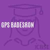 Gps Badesron Primary School Logo
