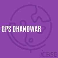 Gps Dhandwar Primary School Logo
