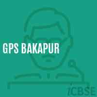 Gps Bakapur Primary School Logo