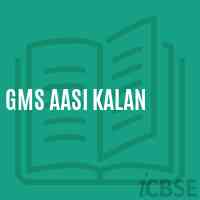 Gms Aasi Kalan Middle School Logo