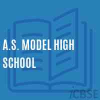 A.S. Model High School Logo