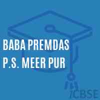 Baba Premdas P.S. Meer Pur Primary School Logo