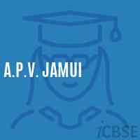 A.P.V. Jamui Primary School Logo