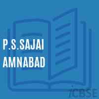 P.S.Sajai Amnabad Primary School Logo