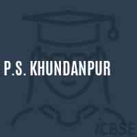 P.S. Khundanpur Primary School Logo