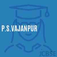 P.S.Vajanpur Primary School Logo