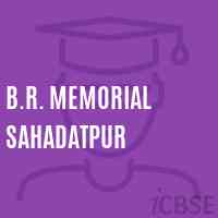 B.R. Memorial Sahadatpur Primary School Logo