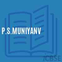 P.S.Muniyanv Primary School Logo