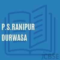 P.S.Ranipur Durwasa Primary School Logo