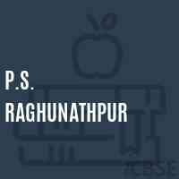 P.S. Raghunathpur Primary School Logo