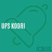 Ups Kodri Middle School Logo