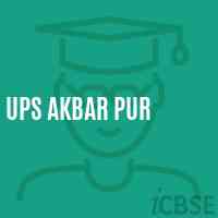 Ups Akbar Pur Middle School Logo