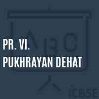 Pr. Vi. Pukhrayan Dehat Primary School Logo