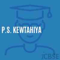 P.S. Kewtahiya Primary School Logo
