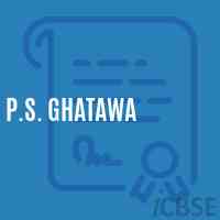 P.S. Ghatawa Primary School Logo