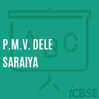 P.M.V. Dele Saraiya Middle School Logo