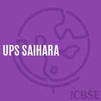 Ups Saihara Middle School Logo