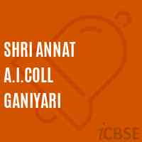 Shri Annat A.I.Coll Ganiyari High School Logo