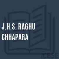 J.H.S. Raghu Chhapara Middle School Logo
