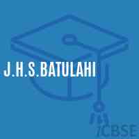 J.H.S.Batulahi Middle School Logo