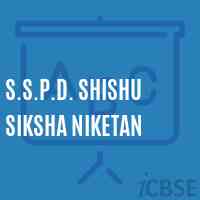 S.S.P.D. Shishu Siksha Niketan Primary School Logo
