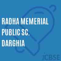 Radha Memerial Public Sc. Darghia Primary School Logo