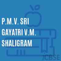 P.M.V. Sri Gayatri V.M. Shaligram Middle School Logo