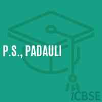 P.S., Padauli Primary School Logo