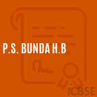 P.S. Bunda H.B Primary School Logo