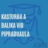 Kasturba A Balika Vid Pipraduaula Middle School Logo