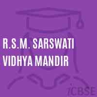 R.S.M. Sarswati Vidhya Mandir Middle School Logo