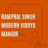 Ramphal Singh Modern Vidhya Mandir Primary School Logo