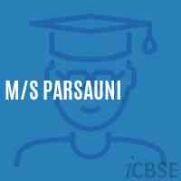 M/s Parsauni Middle School Logo