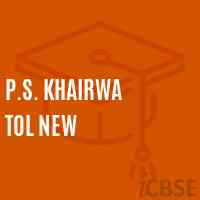P.S. Khairwa Tol New Primary School Logo
