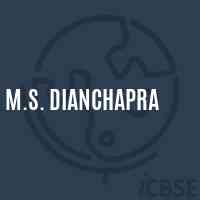 M.S. Dianchapra Middle School Logo