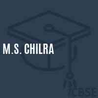 M.S. Chilra Middle School Logo