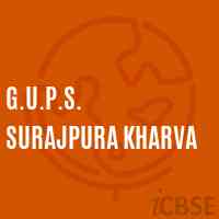 G.U.P.S. Surajpura Kharva Middle School Logo