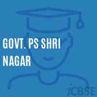 Govt. Ps Shri Nagar Primary School Logo