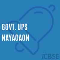 Govt. Ups Nayagaon Middle School Logo