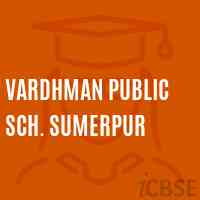 Vardhman Public Sch. Sumerpur Middle School Logo