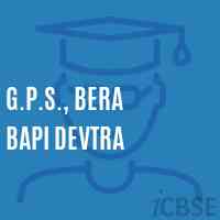 G.P.S., Bera Bapi Devtra Primary School Logo