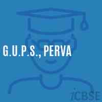 G.U.P.S., Perva Middle School Logo