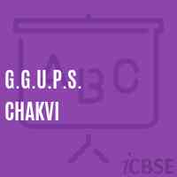 G.G.U.P.S. Chakvi Middle School Logo