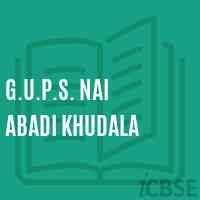 G.U.P.S. Nai Abadi Khudala Middle School Logo