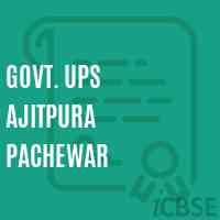 Govt. Ups Ajitpura Pachewar Middle School Logo