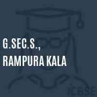 G.Sec.S., Rampura Kala Secondary School Logo
