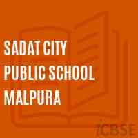 Sadat City Public School Malpura Logo