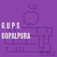G.U.P.S. Gopalpura Middle School Logo