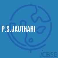 P.S.Jauthari Primary School Logo