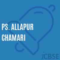Ps. Allapur Chamari Primary School Logo